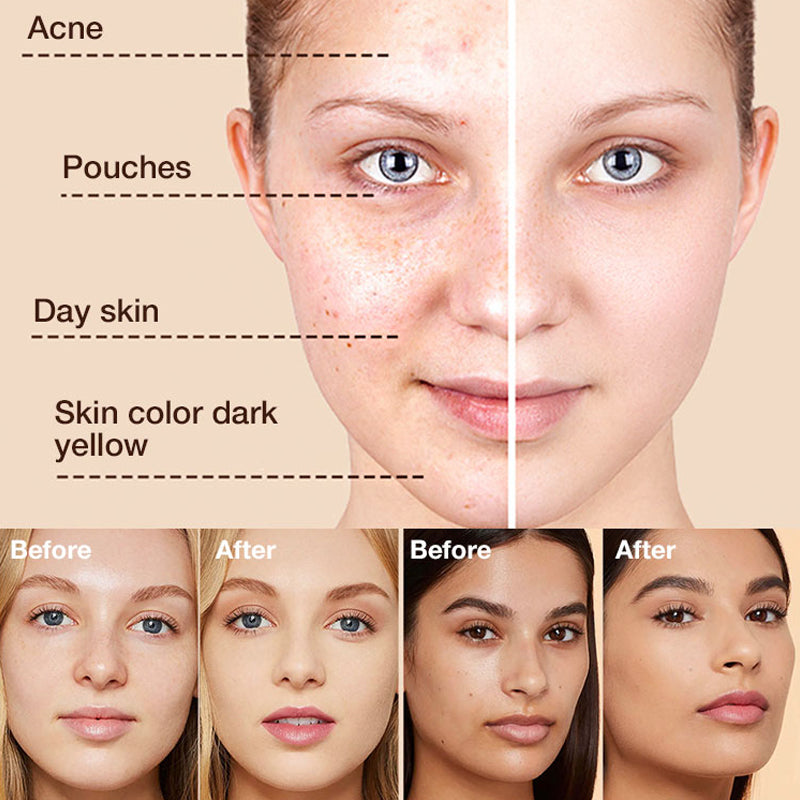 🔥🖤Black Friday Sale:49% OFF🔥Lightweight Waterproof Long-Lasting Natural Finish Foundation-1