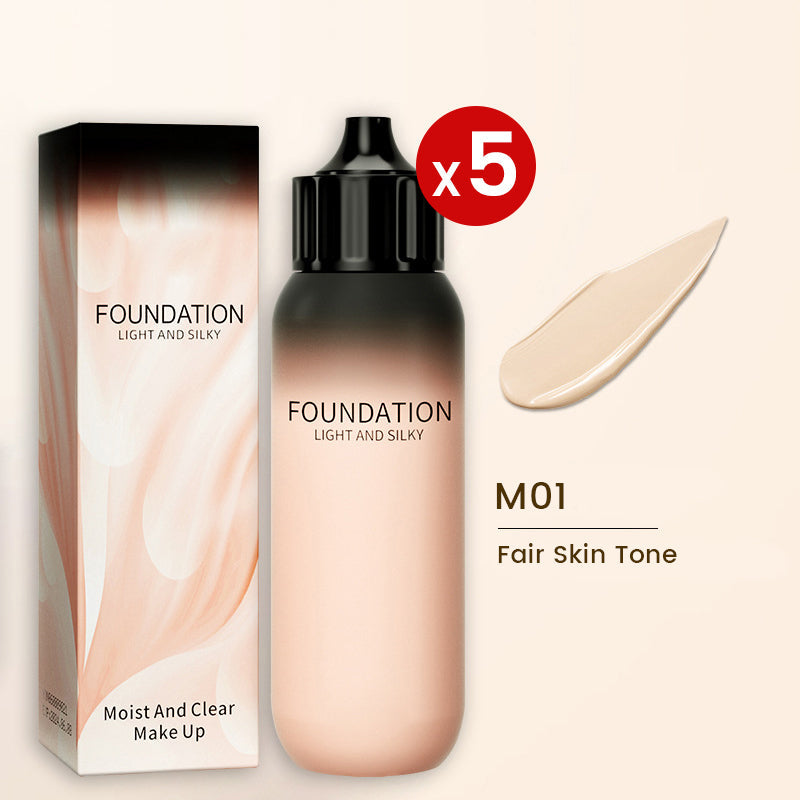 🔥🖤Black Friday Sale:49% OFF🔥Lightweight Waterproof Long-Lasting Natural Finish Foundation-10