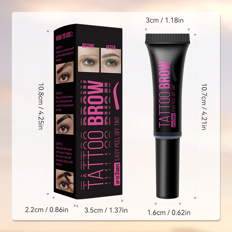 🎉Limited Time Buy 1 Get 1 Free🎉Waterproof Long-Lasting Peel-Off Eyebrow Tint-7