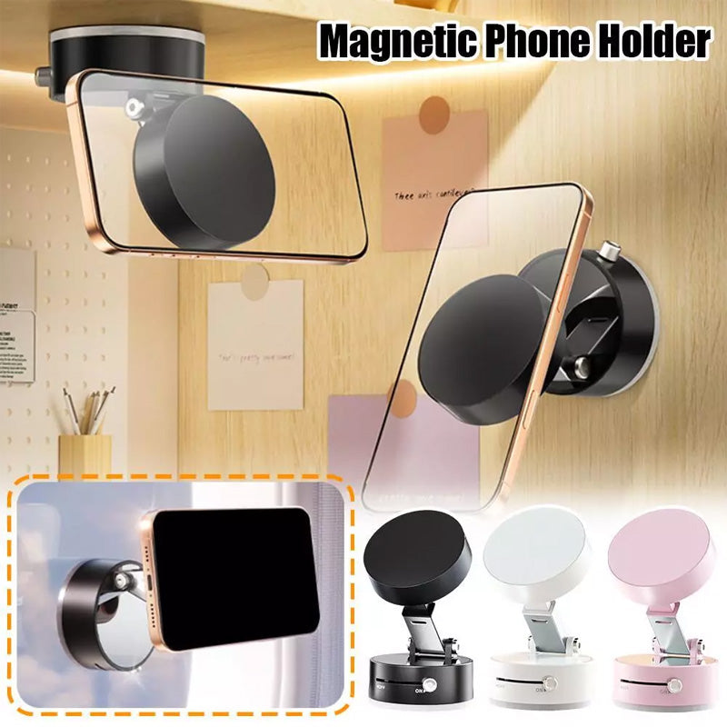 🔥Last Day Promotion - 49% OFF🎁Foldable Portable Vacuum Magnetic Cell Phone Holder-1