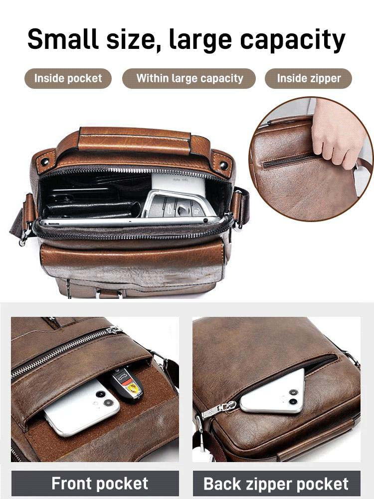 Business Men's Casual Crossbody Bag-3