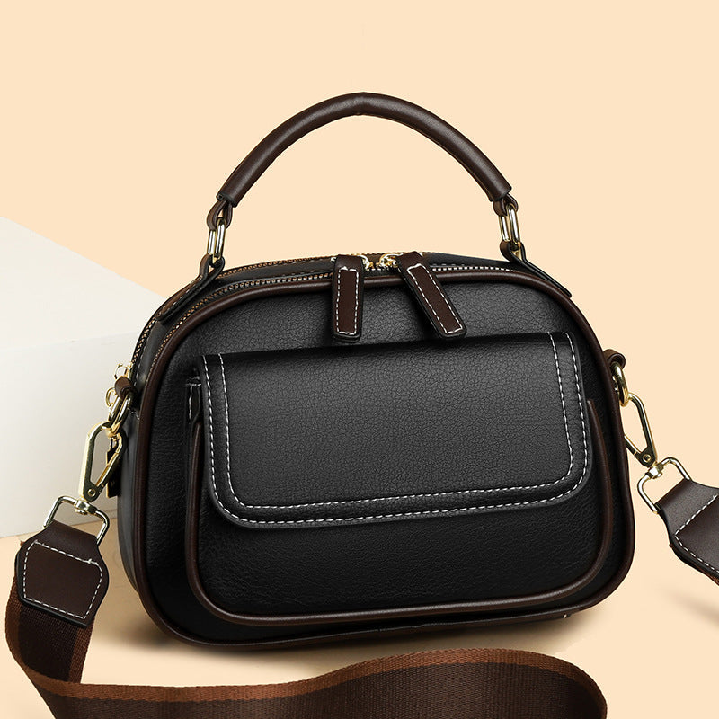 ✨Limited Time Offer 55% Off✨Double Fusion Double-Layer Shoulder Bag With Wide Strap-9