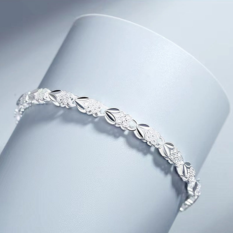 ✨Limited Sale 49% OFF💫Elegant Sparkling Lucky Clover Bracelet🍀-6