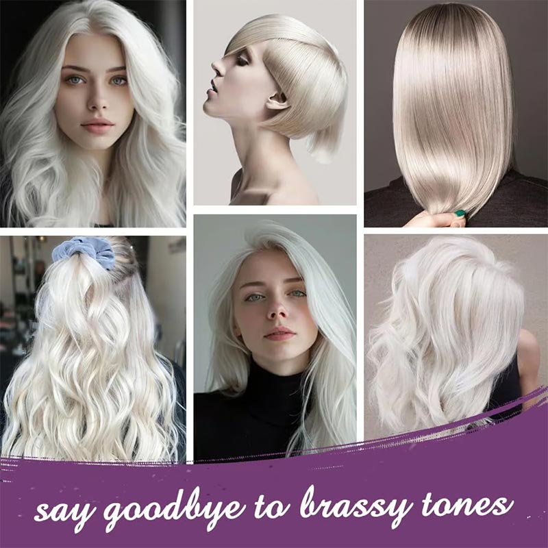 🔥 Last Day 49% OFF🔥Purple Keratin Hair Mask -Color-Lock & Brass-Tone Neutralizer-1