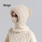 🎁Last Day Promotion 49% Off🔥Women's Winter One-Piece Knitted Beanie Scarf Mask-13