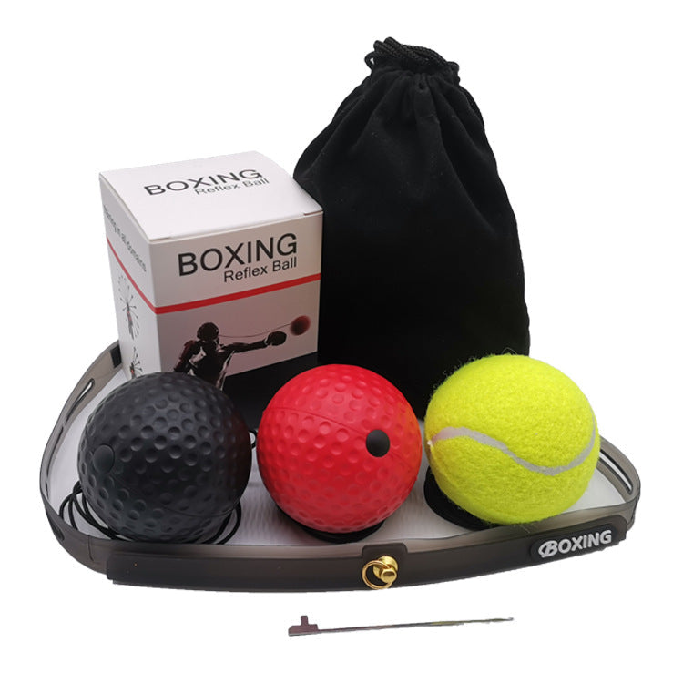 💥This Week's Special price ￡7.99!!🎁Boxing Reflex Ball Headband-7