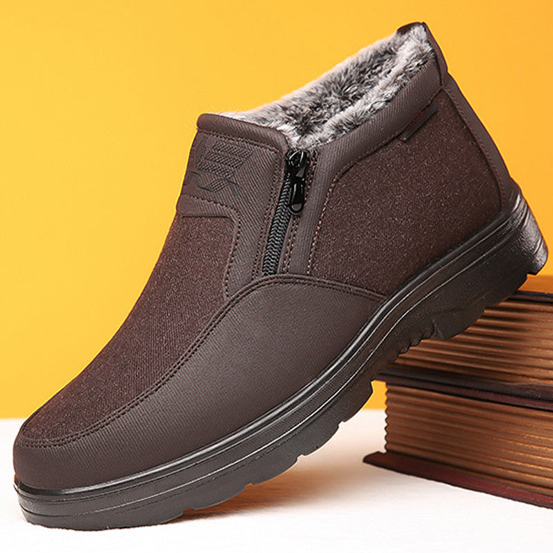 🔥Last Day Sale 50% OFF🎁Men's Orthopedic Waterproof Non-Slip Winter Snow Boots with Fleece-2