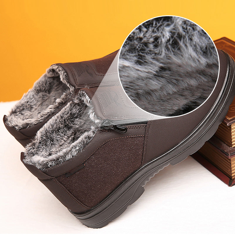 🔥Last Day Sale 50% OFF🎁Men's Orthopedic Waterproof Non-Slip Winter Snow Boots with Fleece-3