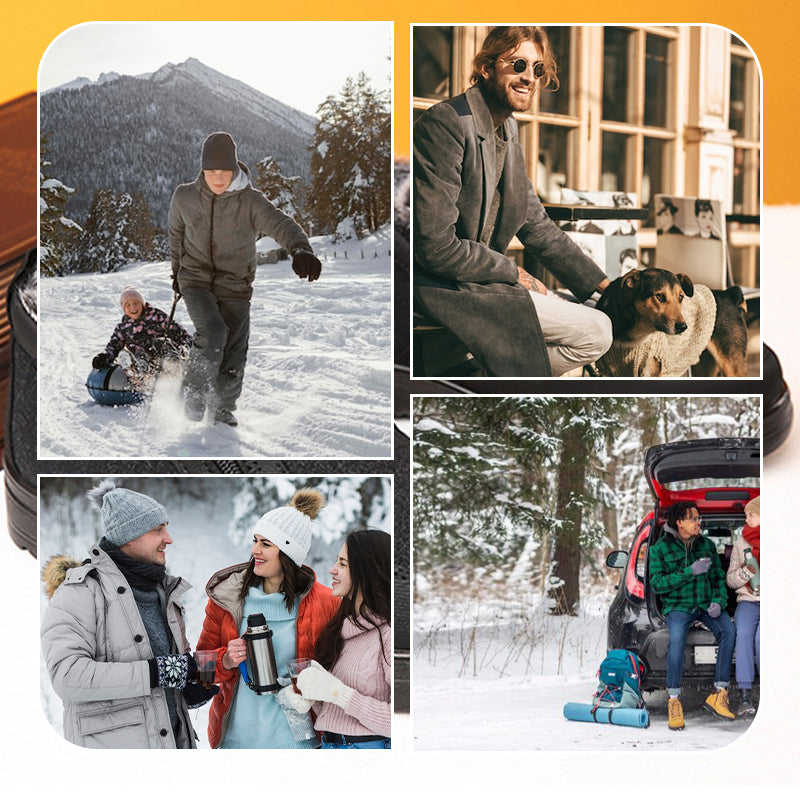 🔥Last Day Sale 50% OFF🎁Men's Orthopedic Waterproof Non-Slip Winter Snow Boots with Fleece-7