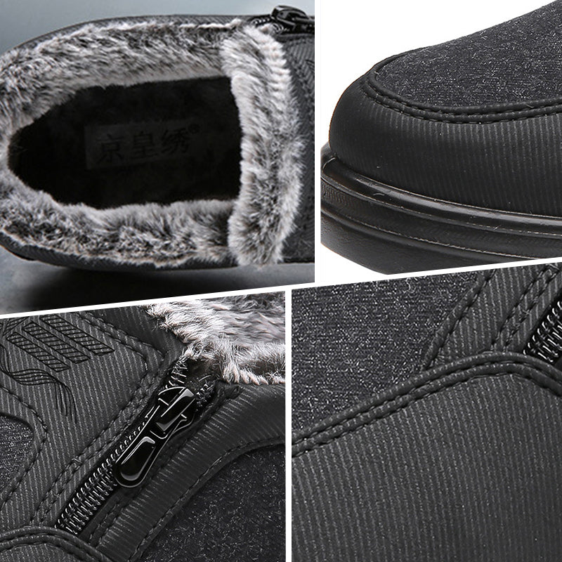 🔥Last Day Sale 50% OFF🎁Men's Orthopedic Waterproof Non-Slip Winter Snow Boots with Fleece-6