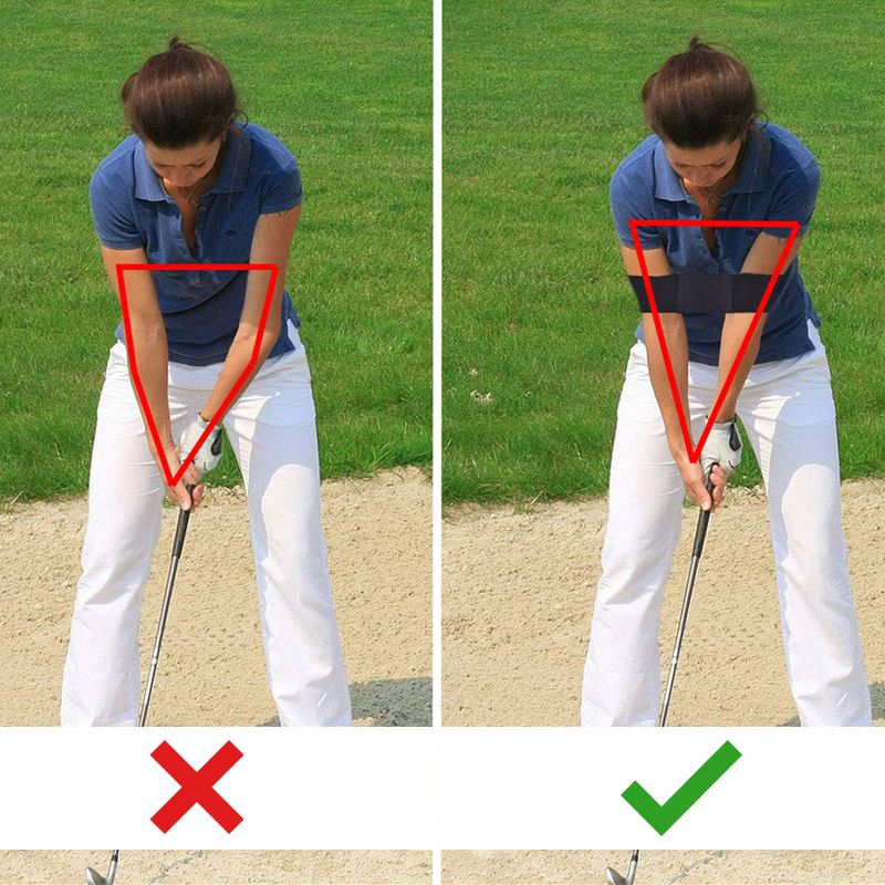 💥This Week's Special price ￡6.99!!🔥Golf Training Aid Swing Arm Strap-1