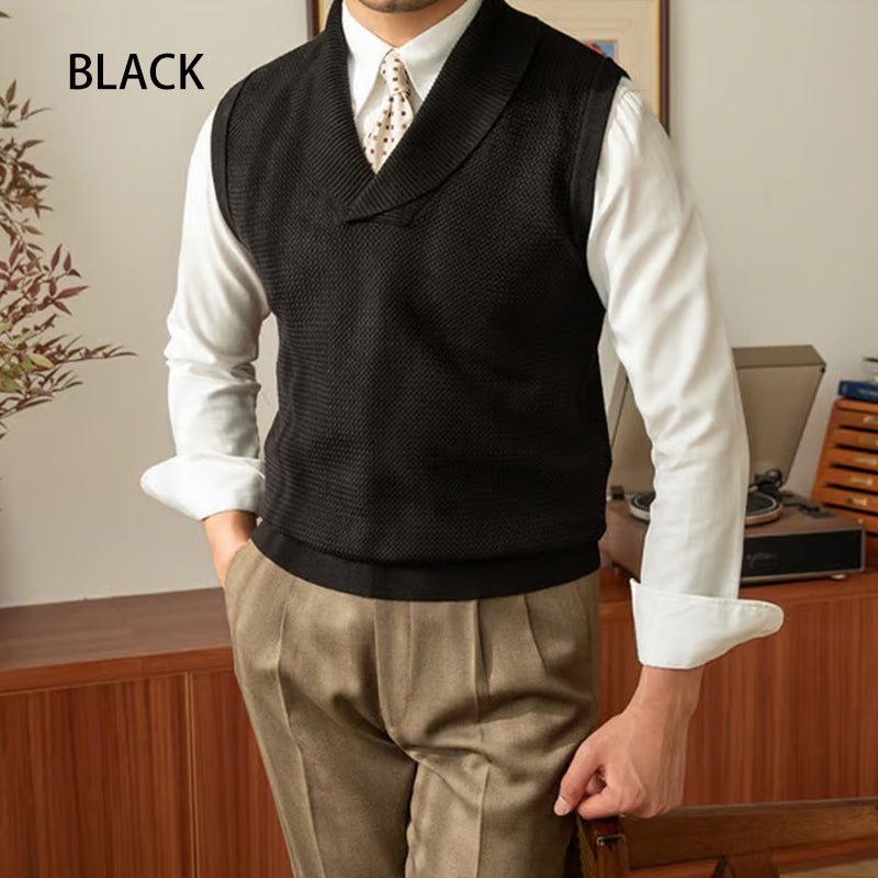 🎁Hot Sale 49% OFF⏳Men's Slim Fit Elegant Knit Vest-8
