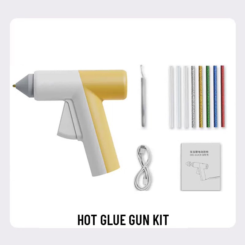 Cordless Hot Glue Gun with Hot Glue Sticks-8