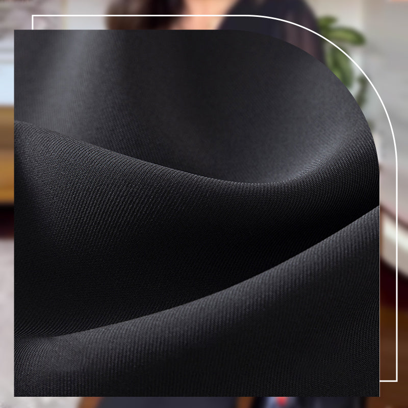 💖LAST DAY SALE 50% OFF🌹Women's Elegant V-Neck Mesh Long Lantern Sleeve Dress-4