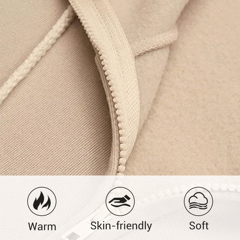 💥Limited Time Special Offer 50% off🔥Women's Winter Zipper Hooded Sweater-6