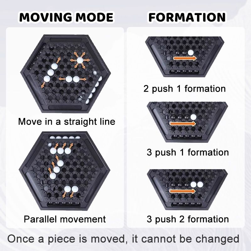 🔥Last Day Promotion 75% OFF🎁Black and White Intellectual Chess Board Game Set-4