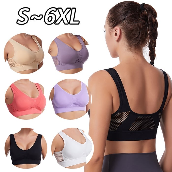 🔥Last Day - Buy 1 Get 2 Free🔥Breathable Cool Liftup Air Bra-9