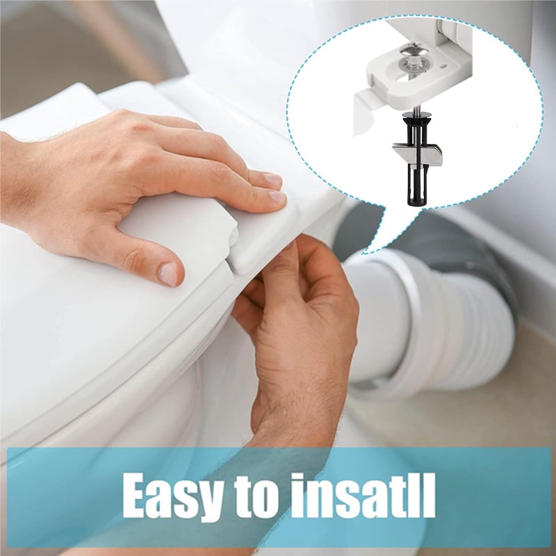 💥Last Day Buy 1 Get 1 Free💥Heavy Duty Toilet Seat Fastener Bolt kit-4