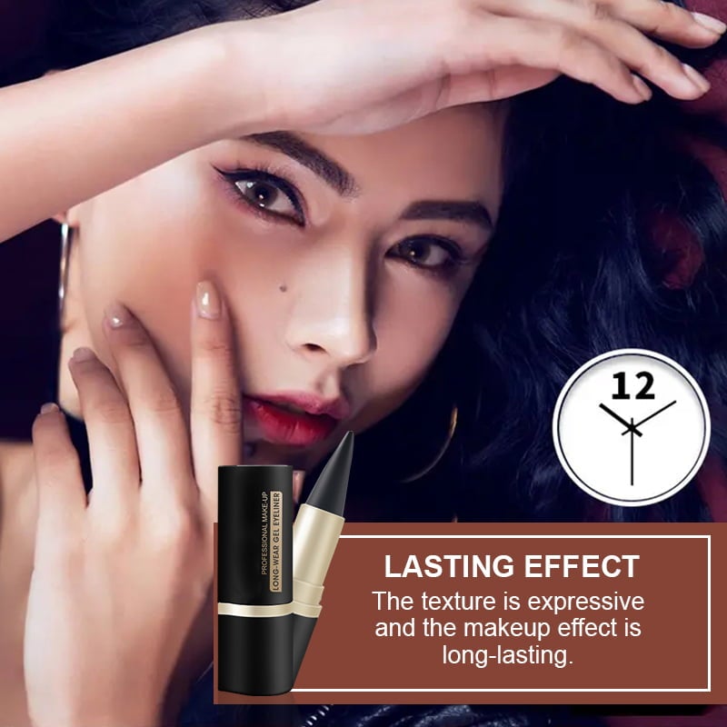 💖Buy 1 Get 1 Free💖Natural Black Eyeliner Cream-4