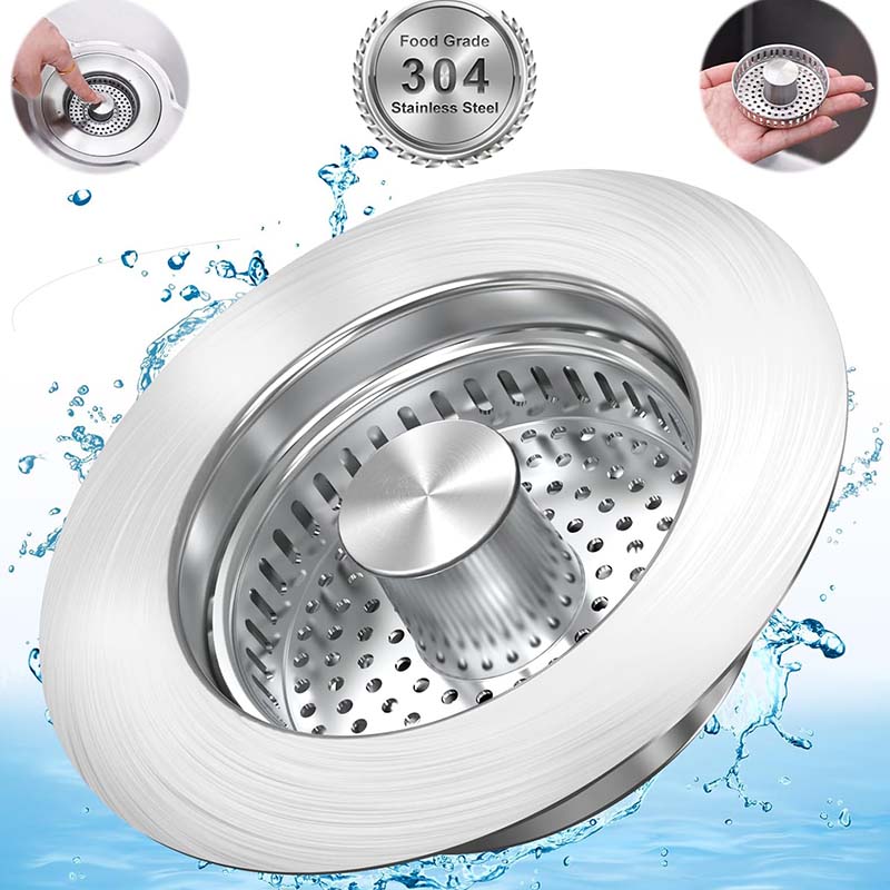 💥Limited Sale 49% OFF🔥Kitchen Sink Drain Strainer & Stopper-18