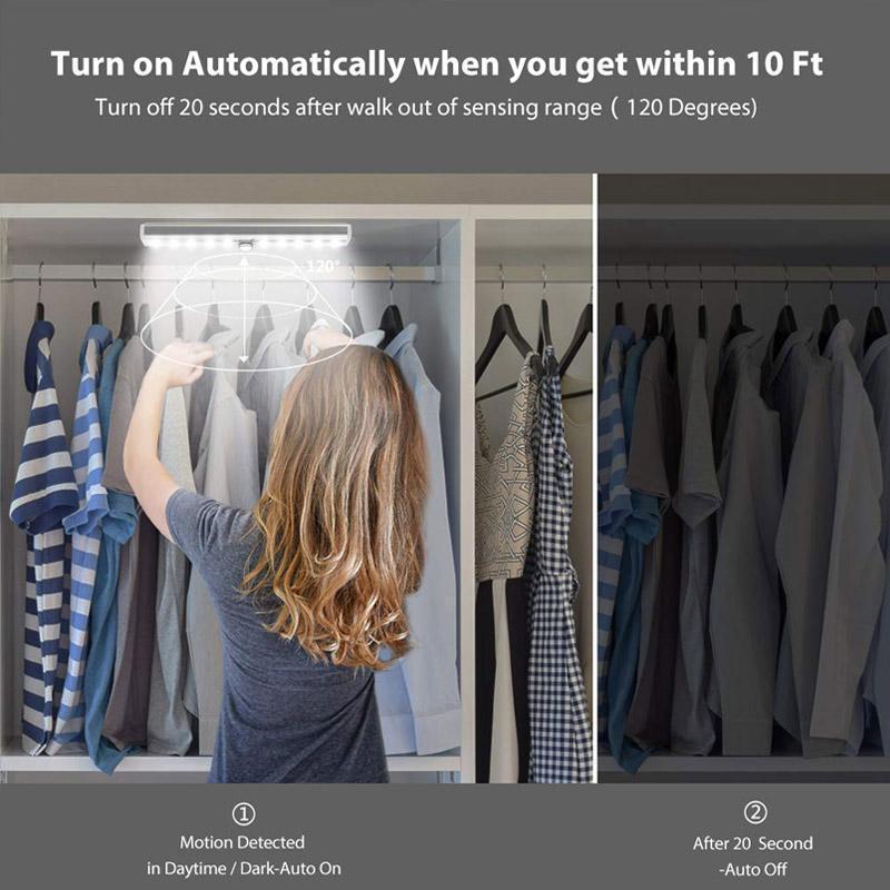 🔥2025 Hot Sale 50% Off🔥LED Smart Magnetic Human Body Sensor Light-6