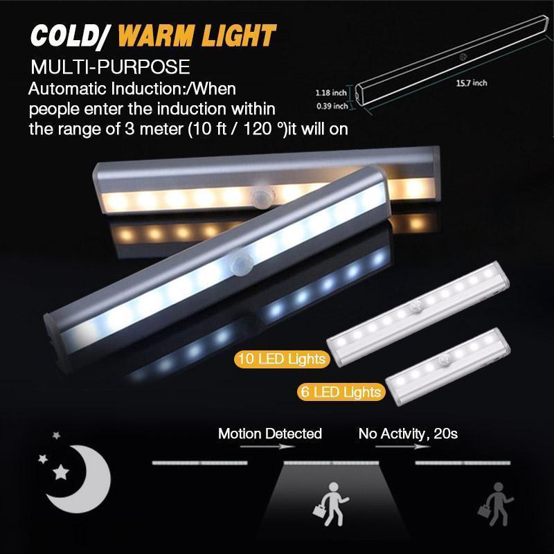 🔥2025 Hot Sale 50% Off🔥LED Smart Magnetic Human Body Sensor Light-8