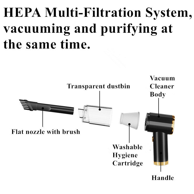 Cordless handheld vacuum cleaner for cars-2