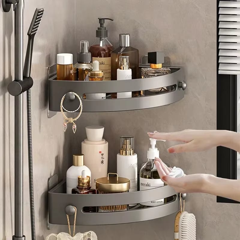 🔥New Year Sale 49% OFF-Bathroom Triangle Shelf (Buy 2 Get 1 Free)-1