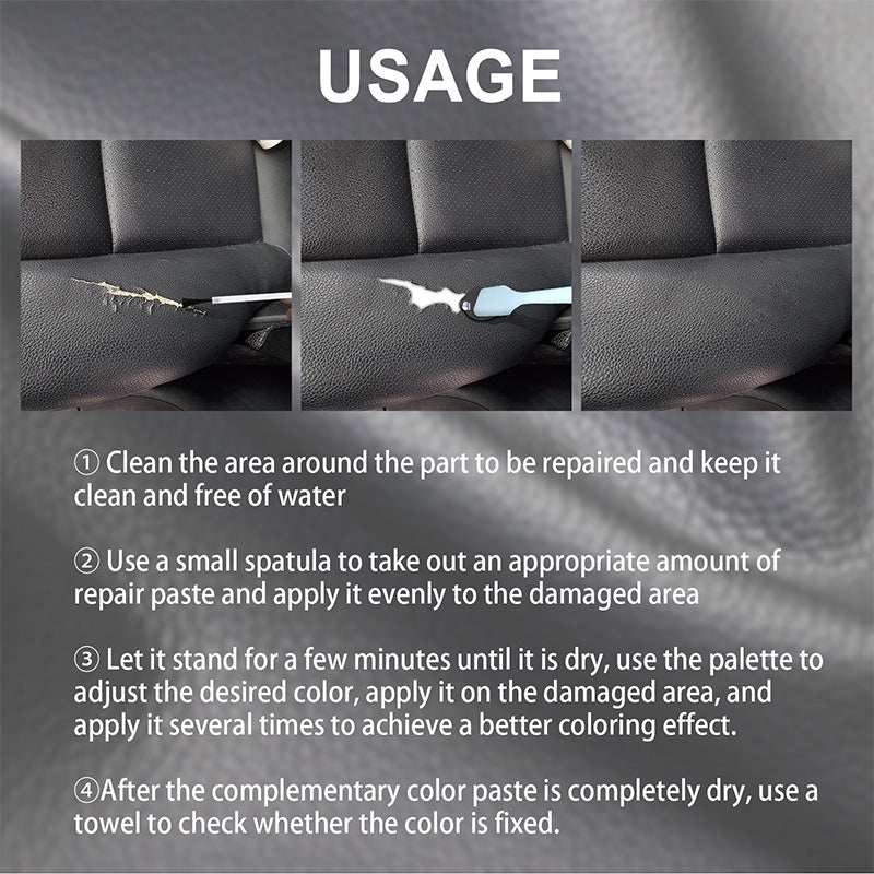 ⏳️LIMITED SALE - BUY 1 GET 1 FREE⏳️Advanced Leather Repair Gel-11