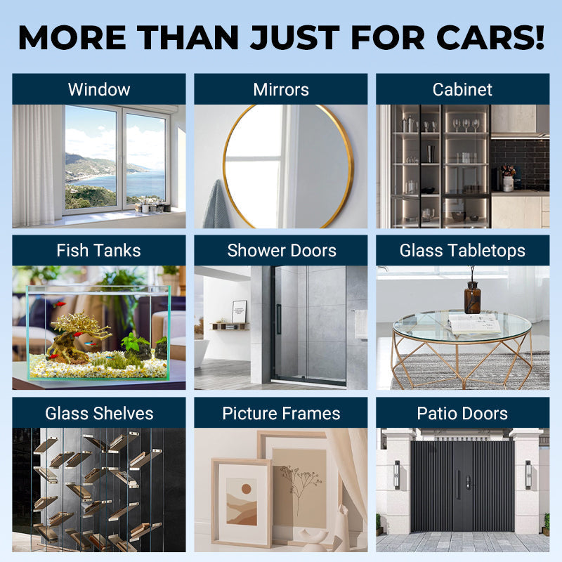 2-in-1 Powerful Car Glass Oil Film Cleaning Brush-2