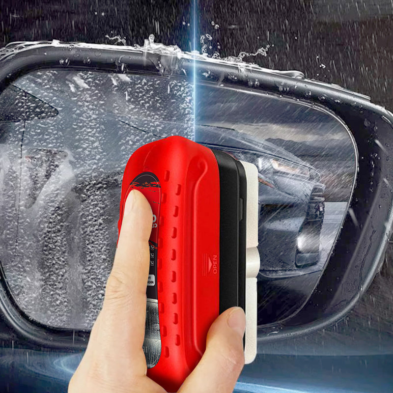 2-in-1 Powerful Car Glass Oil Film Cleaning Brush-7