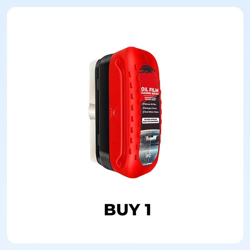2-in-1 Powerful Car Glass Oil Film Cleaning Brush-8