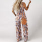 🏖️LAST DAY SALE: ONLY 20.99€!!🌼Women’s Casual Print Sleeveless Overalls Jumpsuits