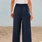 🌸 Summer Sale! 50% Rabatt 👖💃 Women's High Waisted Straight Leg Trousers - Minimalist Style