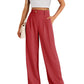 🌸 Summer Sale! 50% Rabatt 👖💃 Women's High Waisted Straight Leg Trousers - Minimalist Style