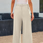 🌸 Summer Sale! 50% Rabatt 👖💃 Women's High Waisted Straight Leg Trousers - Minimalist Style