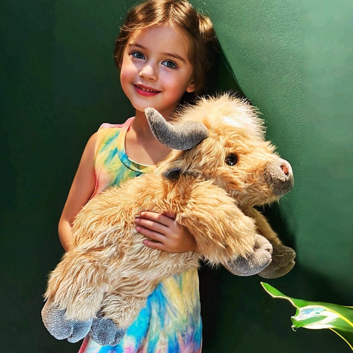 Christmas New Gift Toy🐂🎁Cute Cartoon Highland Cow Cuddly Toy-5