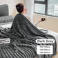 🔥🔥LAST DAY SPECIAL PRICE: ￡11.99!!🔥🔥Super Soft Fur Ribbed Fleece Throw Blanket⛄-10