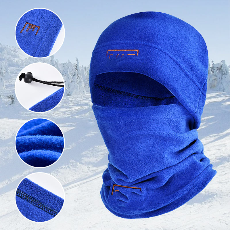 🔥Last Day-Buy 1 Get 1 Free!🎁50K+ SOLD! Almost Gone✨Windproof Polar Fleece Balaclava Hood Mask Hat-8