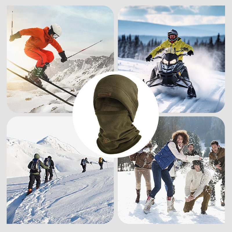 🔥Last Day-Buy 1 Get 1 Free!🎁50K+ SOLD! Almost Gone✨Windproof Polar Fleece Balaclava Hood Mask Hat-9