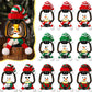 🔥LAST DAY SALE 50% OFF🔥 Buy 1 Get 1 Free ⛄Christmas Decoration Mini Snowman Lantern with Hats and Scarves💝-5