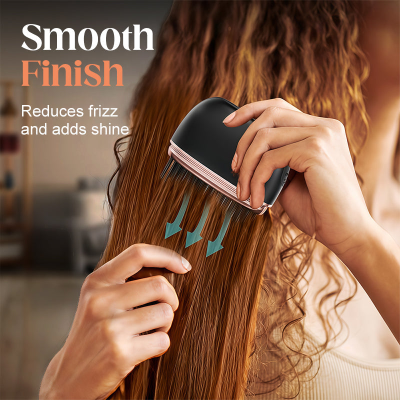 🎄Christmas Special Price £12.99!!💇‍♀️Mini Cordless Hair Straightener Comb-2