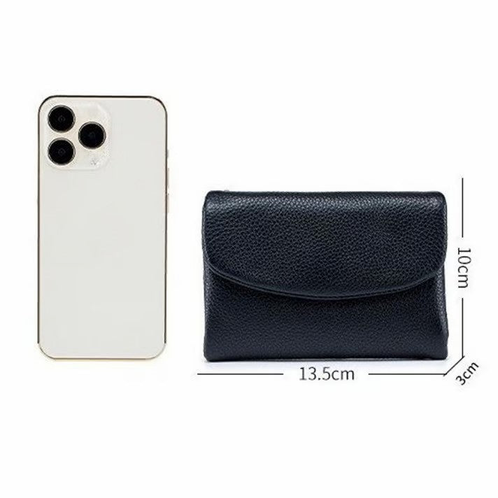 🔥⏰Unisex Pebble Real Leather RFID Wallet🔥-28