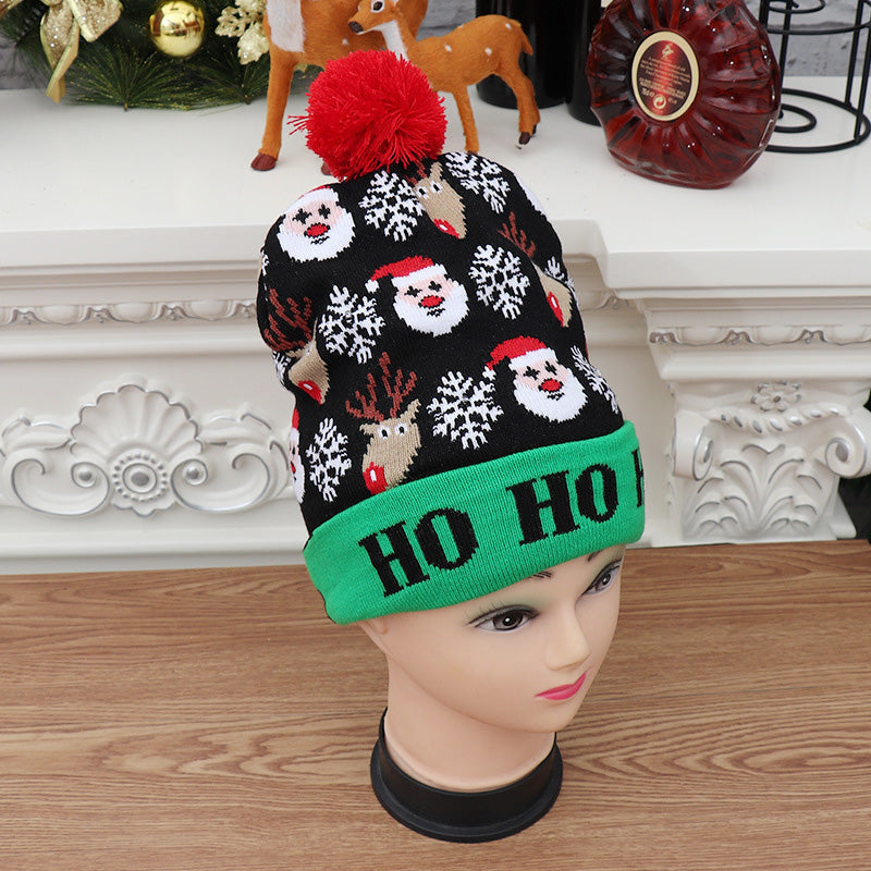 🎁2025 Early Christmas Sale🎄LED Knitted Christmas Hat-5