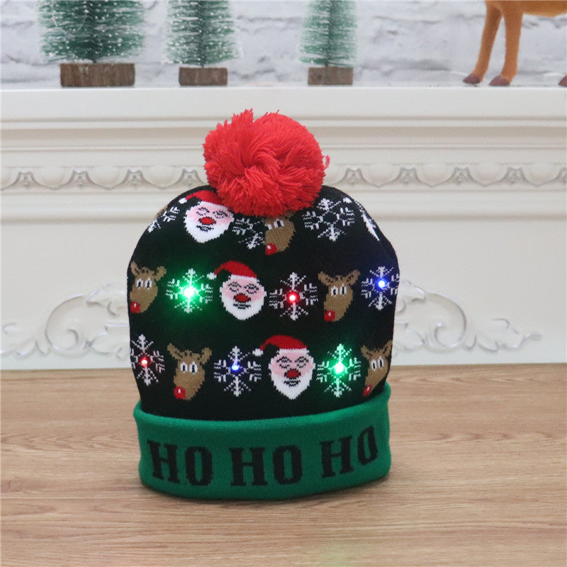 🎁2025 Early Christmas Sale🎄LED Knitted Christmas Hat-13