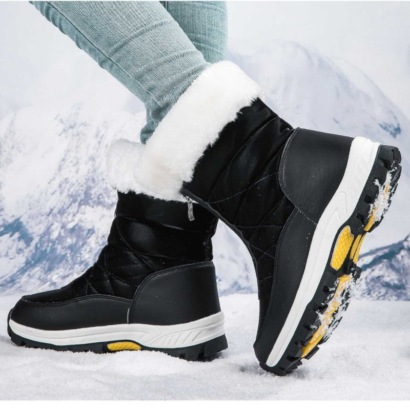 🔥Limited stock available 50% OFF🔥Women’s Non-Slip Warm Zipper Snow Boots👢-10