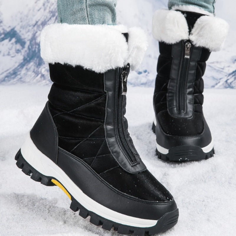 🔥Limited stock available 50% OFF🔥Women’s Non-Slip Warm Zipper Snow Boots👢-11