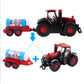 🎅CHRISTMAS SALE 50% OFF!!🎁Bubble Tractor with Bubble Trailer - Realistic Kids Toy with Light and Sound🚜🫧-6