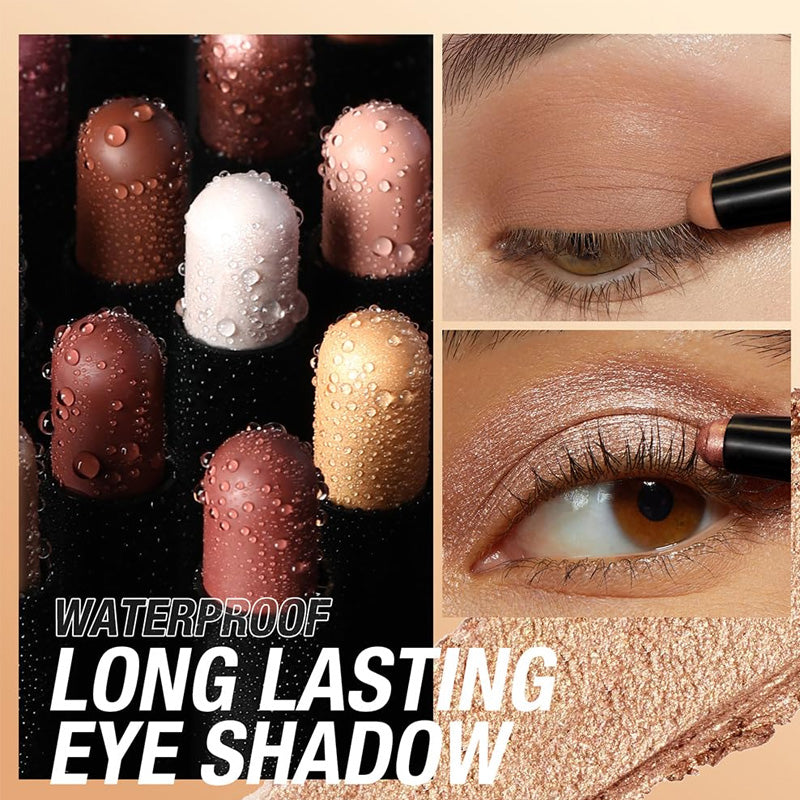 🎅ONLY TODAY -￡9.99 FOR 8 PCS!!🎄50K+ SOLD! 🎁✨8 Colors Glitter Eyeshadow Stick-4