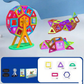 🎁🔥🧲 Children's Magnetic Building Blocks – STEM Educational Toys-23